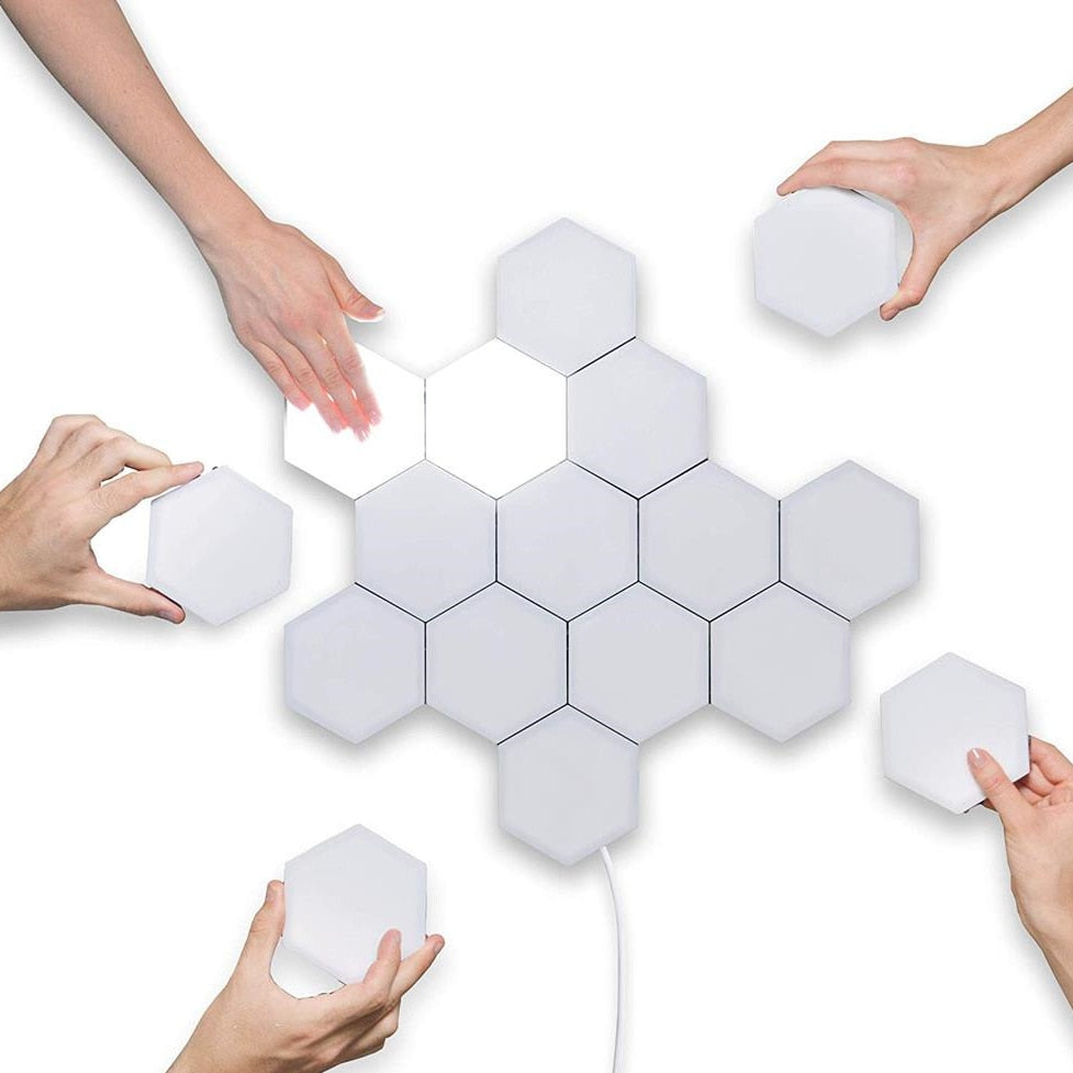 Hexagonal Modular Touch Quantam Light