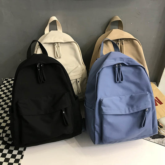 Canvas Anti-theft School Bag