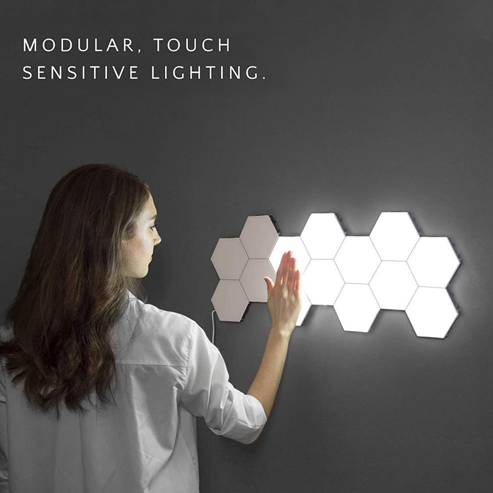 Hexagonal Modular Touch Quantam Light