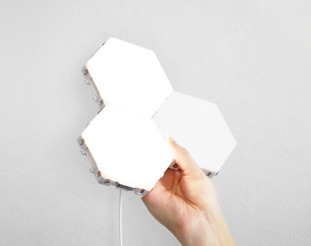 Hexagonal Modular Touch Quantam Light