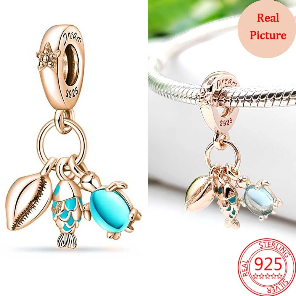 925 Silver Plated Colourful Accessories Jewellery