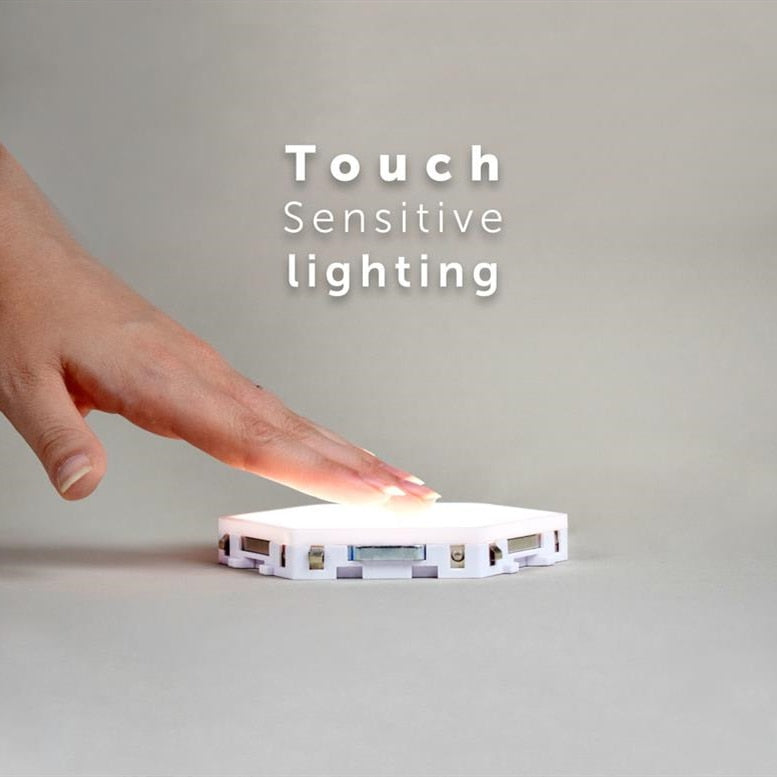 Hexagonal Modular Touch Quantam Light