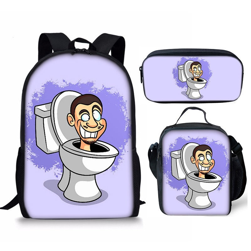 3 PC Skibidi Toilet Set