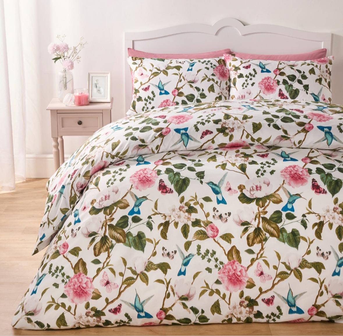 Spring Blossoms Duvet Cover Set - Multi