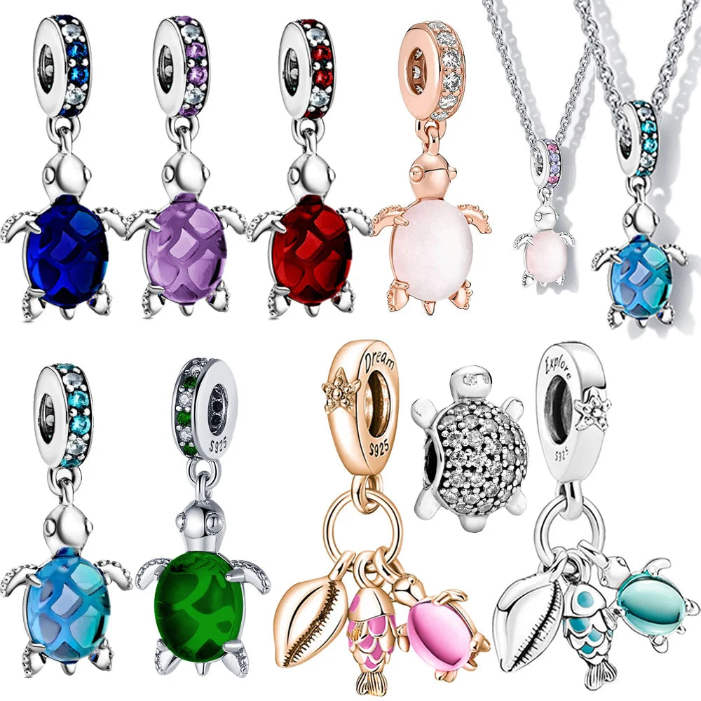 925 Silver Plated Colourful Accessories Jewellery