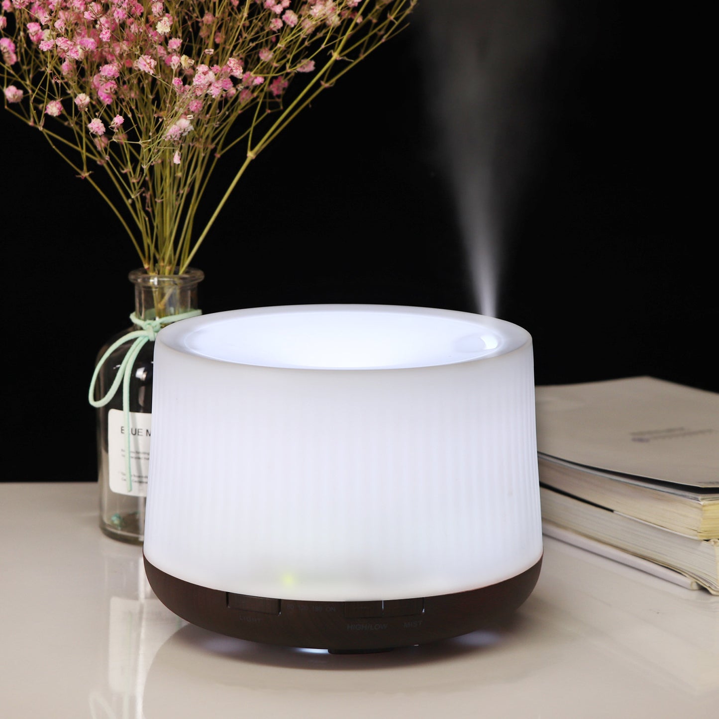 Large LED Round Light Humidifier