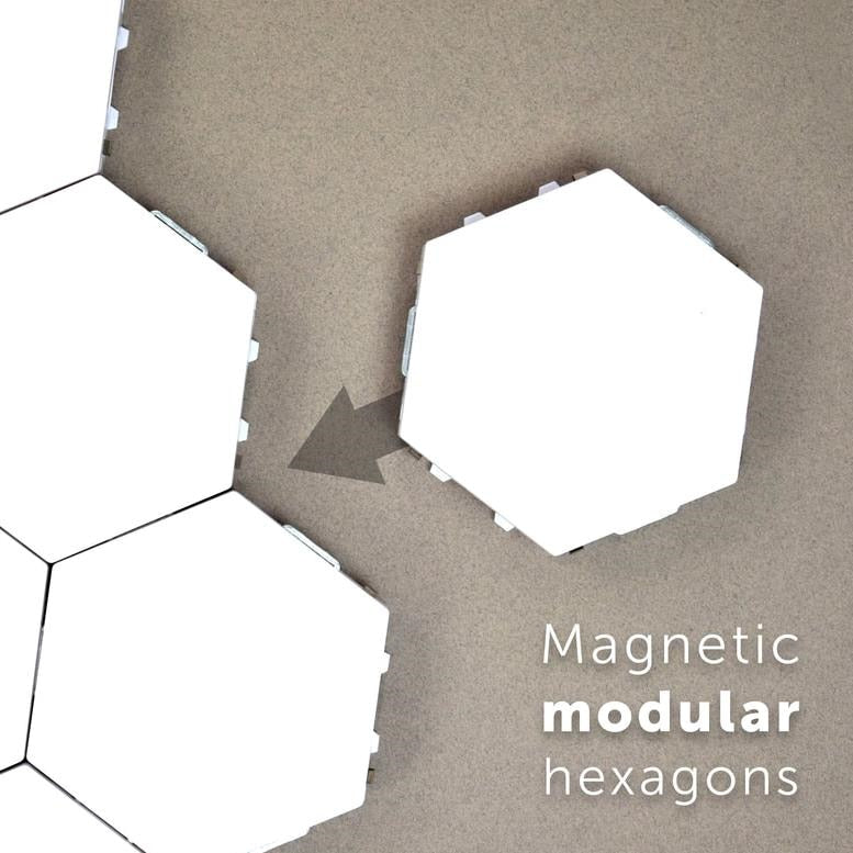 Hexagonal Modular Touch Quantam Light