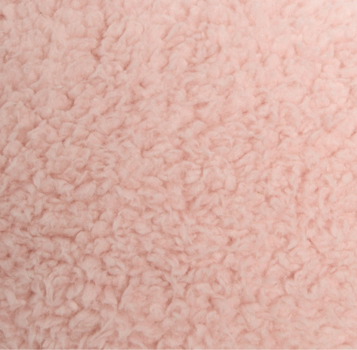 Teddy Bolster Pillow - Blush