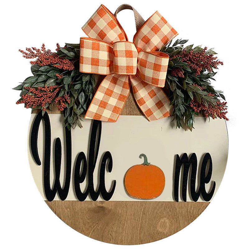 Autumn Welcome Sign