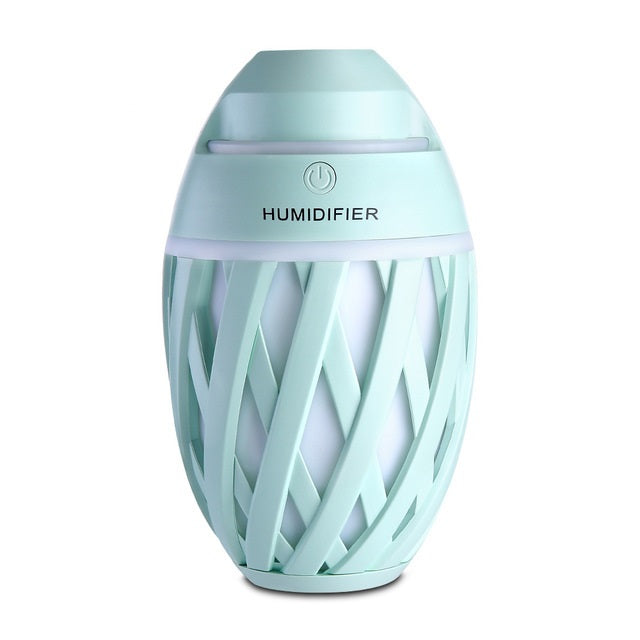 LED Light Twisted Mini Humidifier