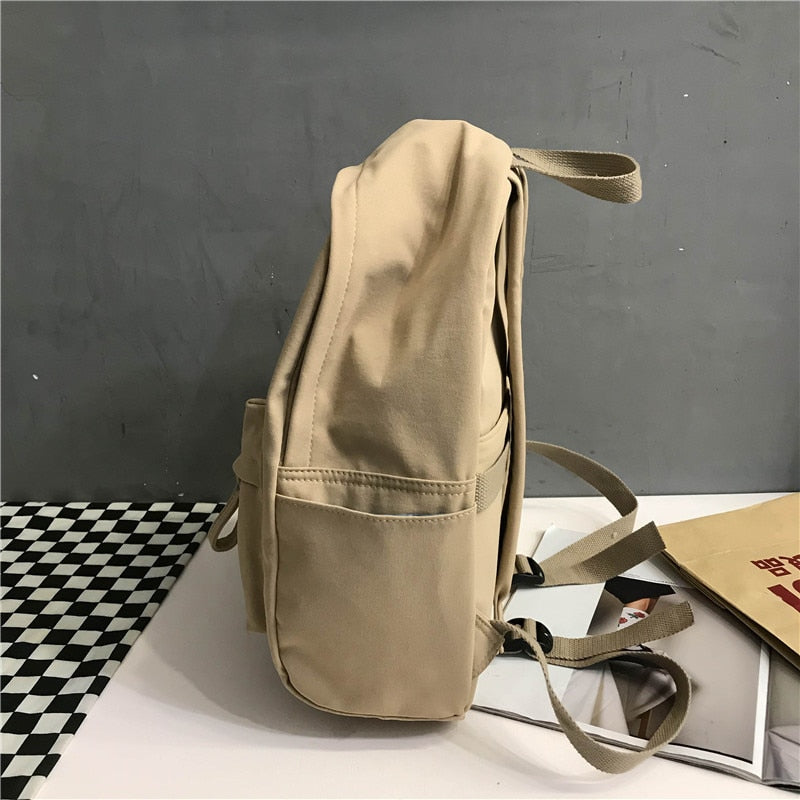 Canvas Anti-theft School Bag