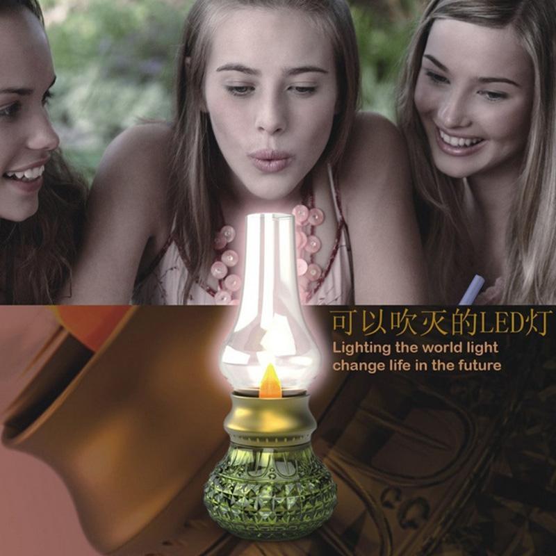 LED Flameless Kerosene lamp