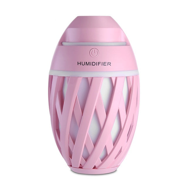 LED Light Twisted Mini Humidifier