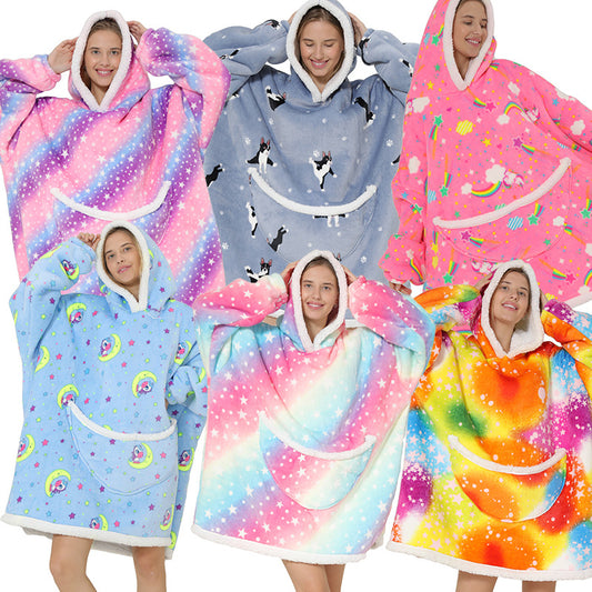 Lazy Hooded Blankets