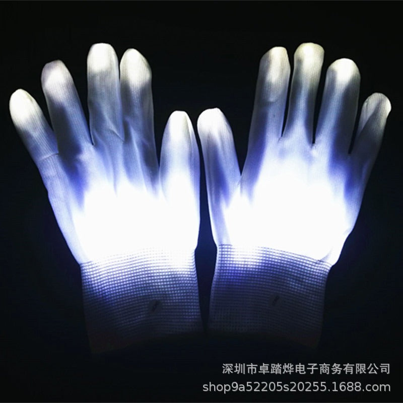 LED Rainbow Gloves