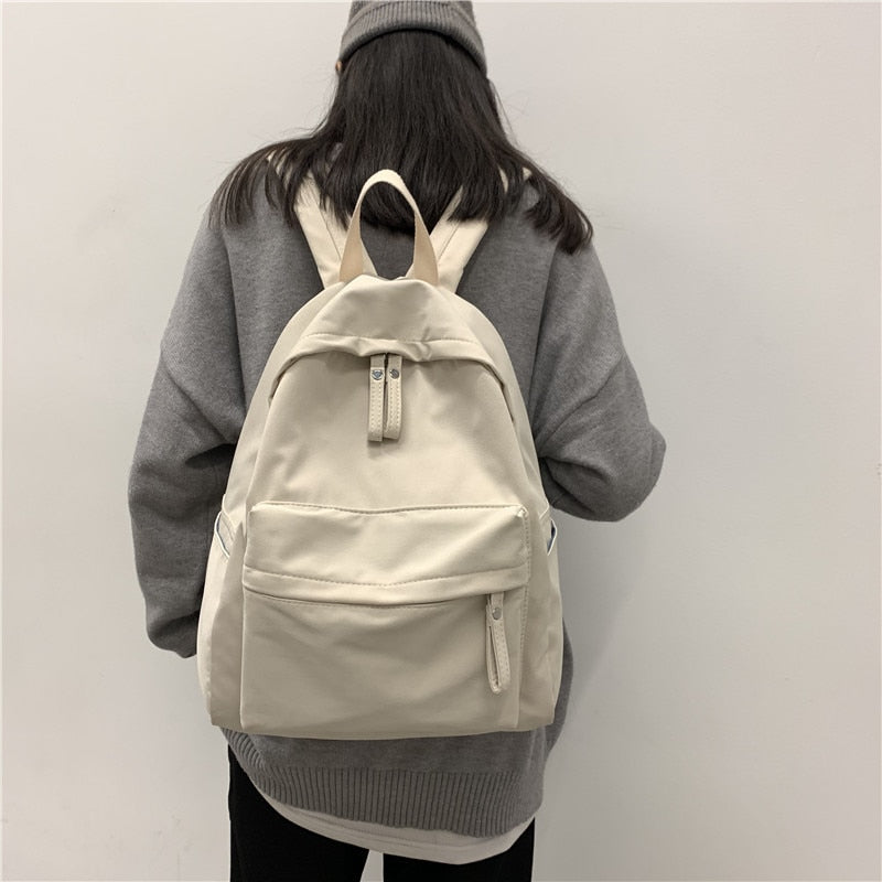 Canvas Anti-theft School Bag