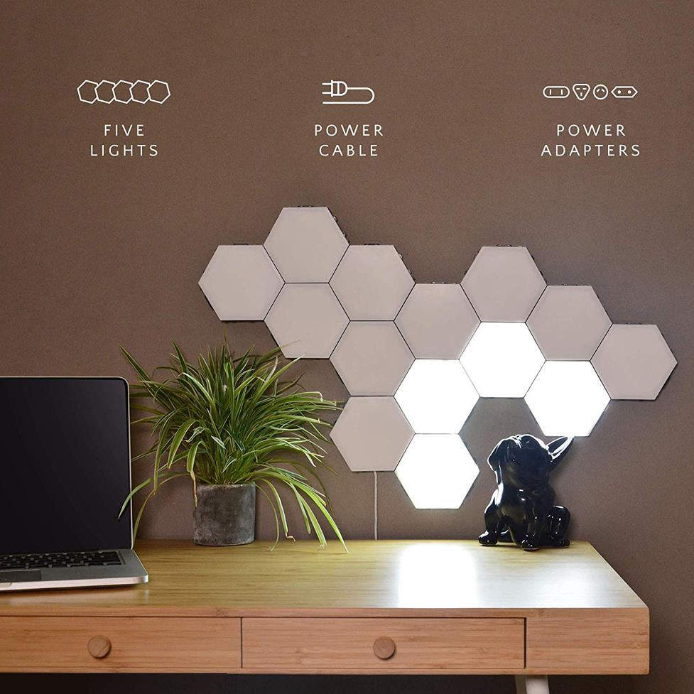 Hexagonal Modular Touch Quantam Light