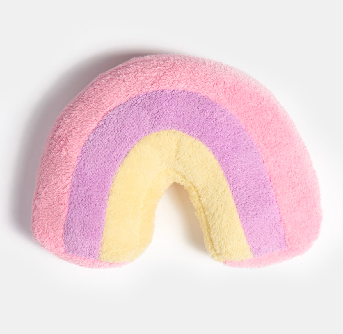 Rainbow Shaped Scatter Cushion - Pink