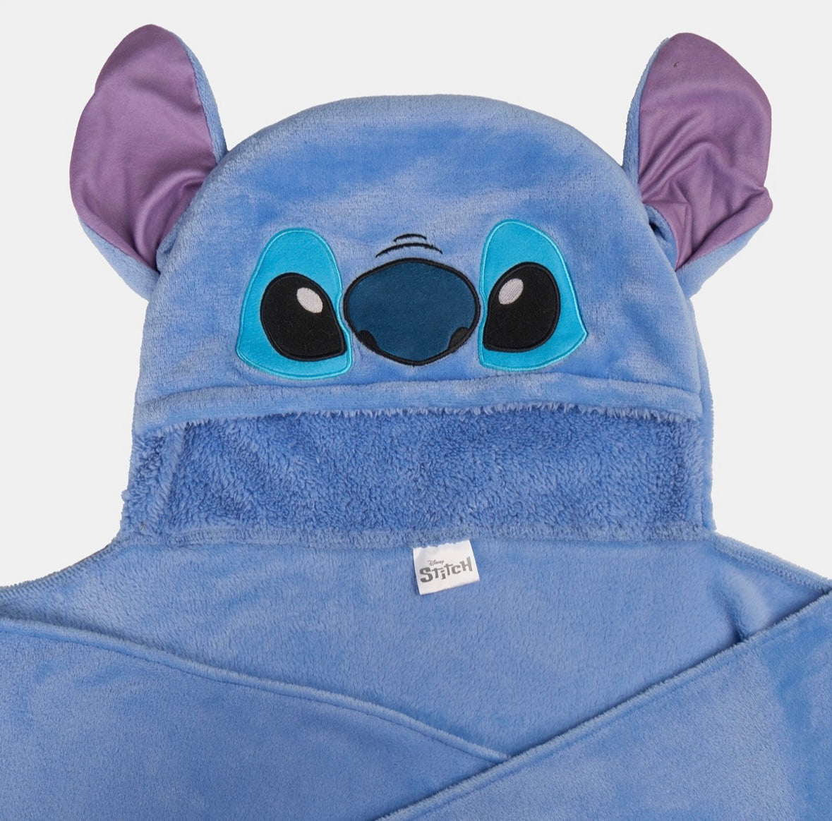 Kids Stitch Hooded Throw Blanket - Blue