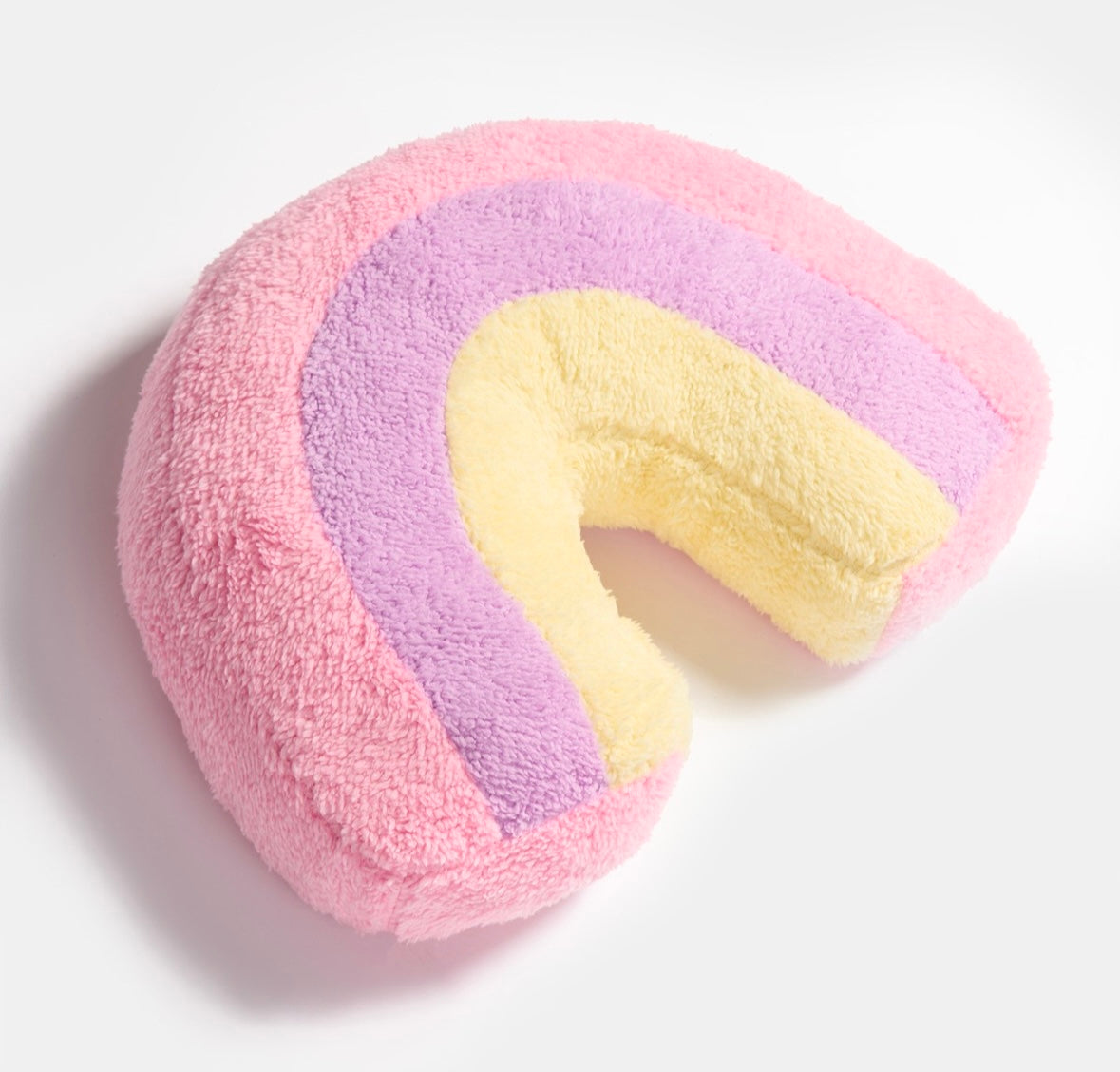 Rainbow Shaped Scatter Cushion - Pink