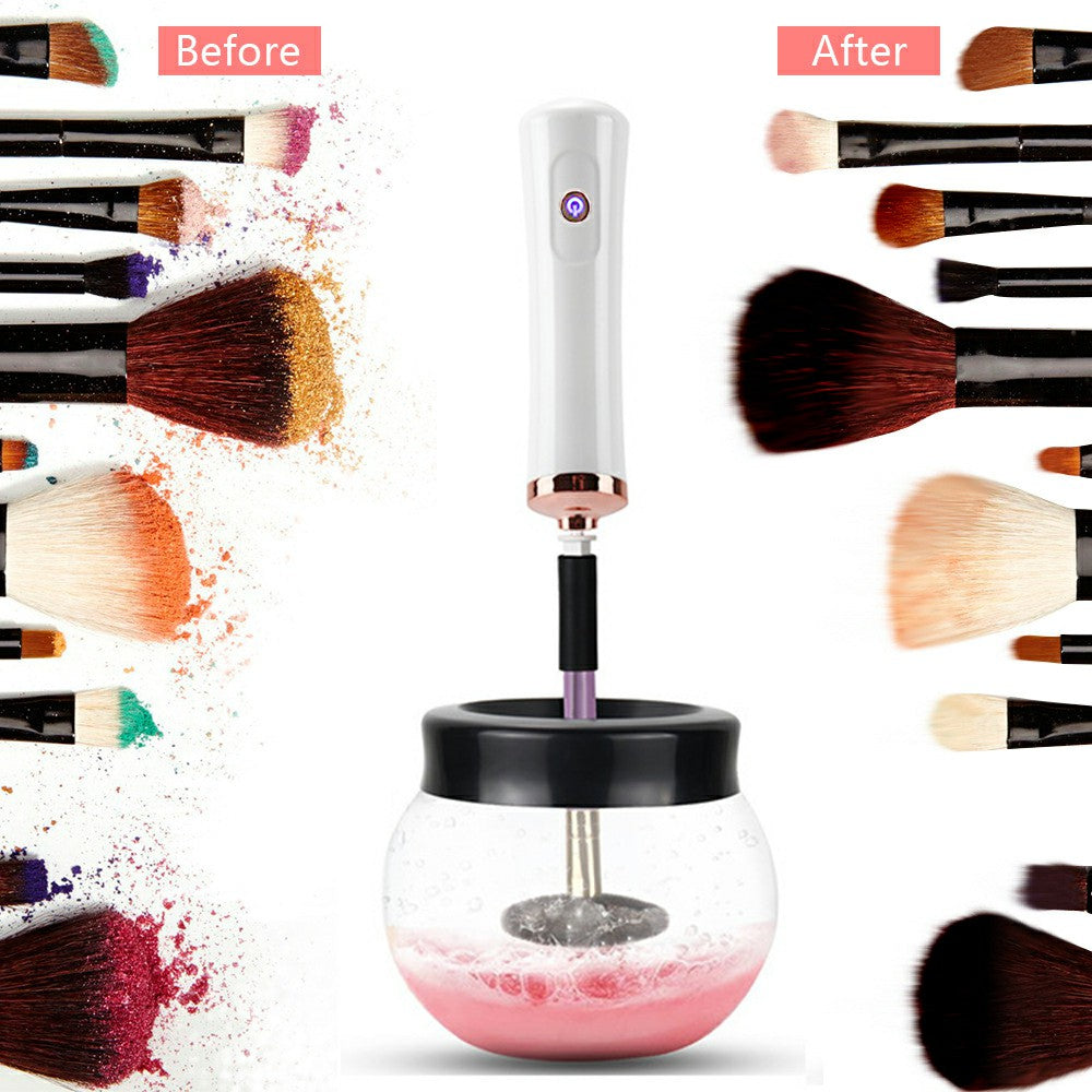 Electric Make up Brush Cleaner Dryer Set Machine