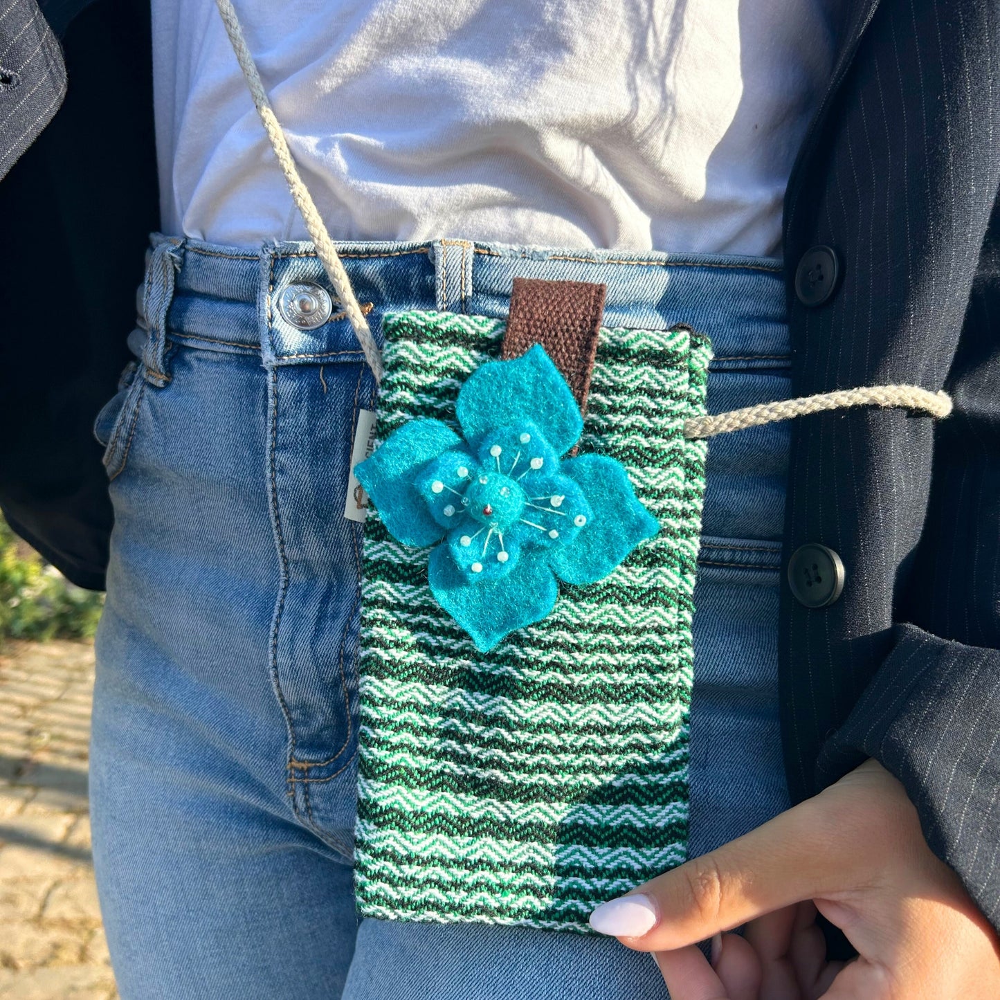 Handmade Phone Holder Bags