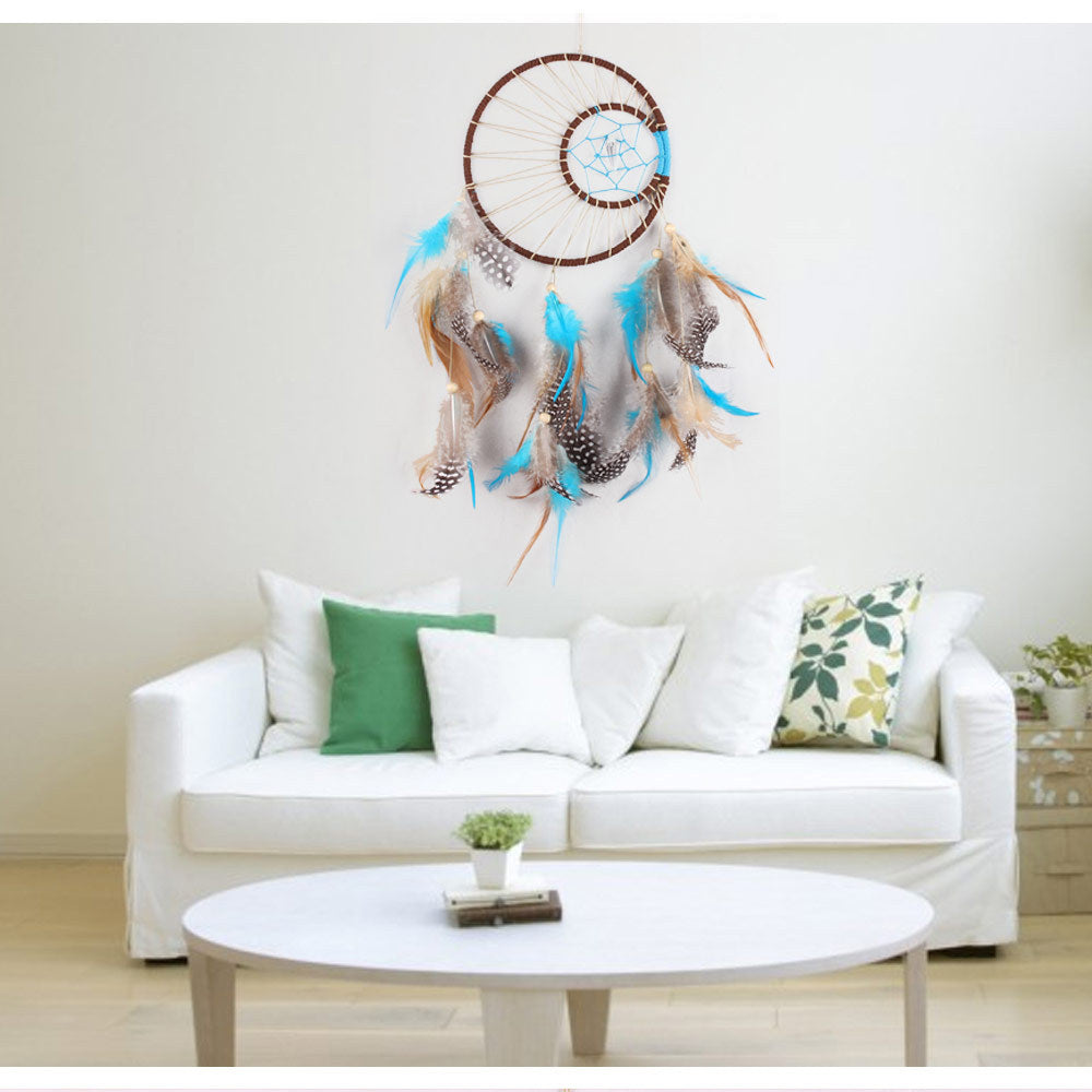 Woven Sun & Moon Dreamcatcher