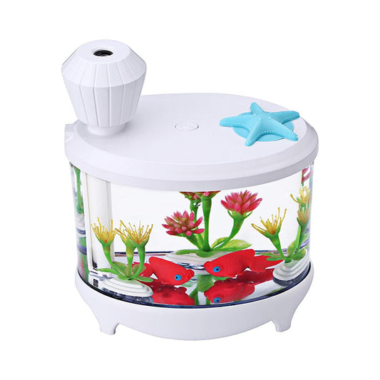 Fish Tank Aroma Diffuser With LED Lights