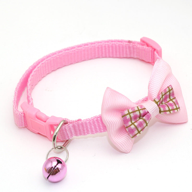 Lattice Bow Cat/Dog Collar