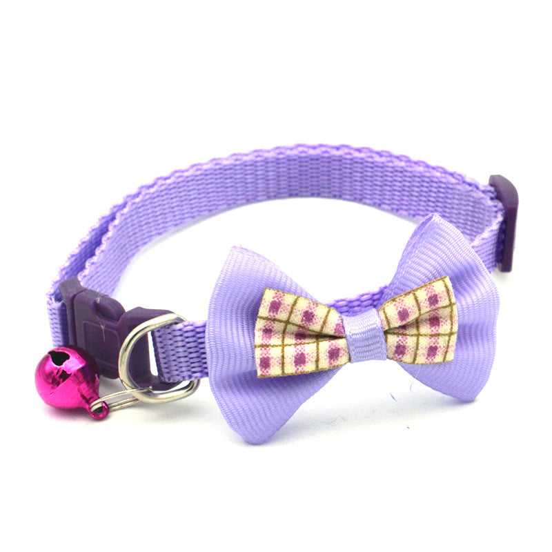 Lattice Bow Cat/Dog Collar