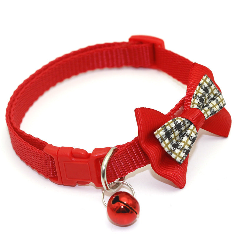 Lattice Bow Cat/Dog Collar