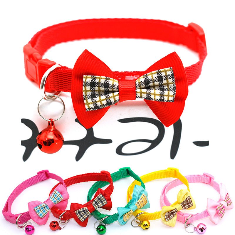 Lattice Bow Cat/Dog Collar