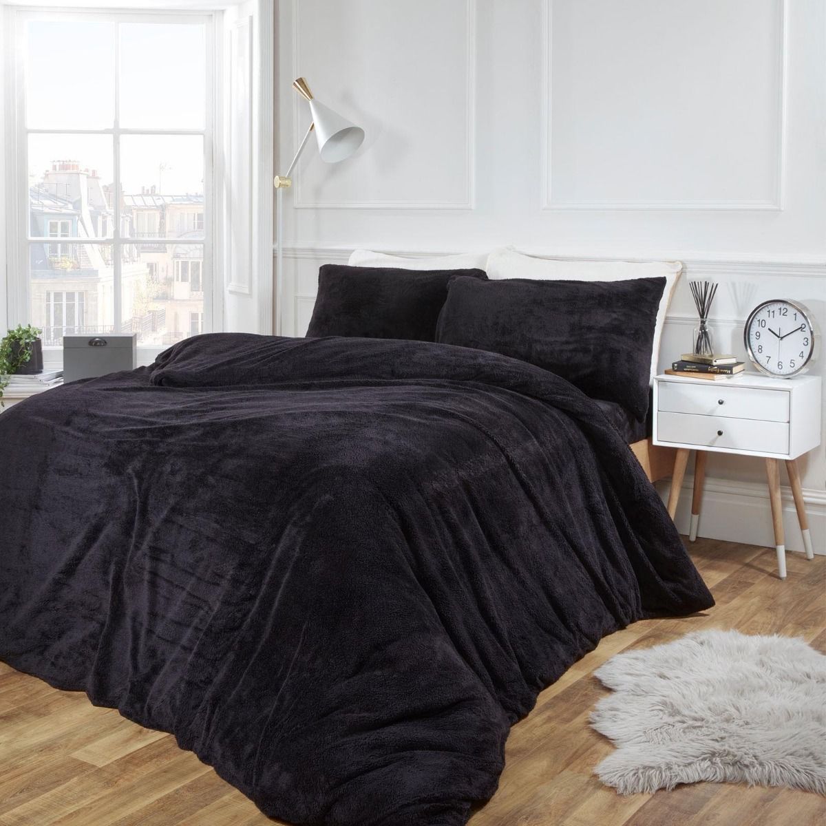 Teddy Fleece Duvet Set